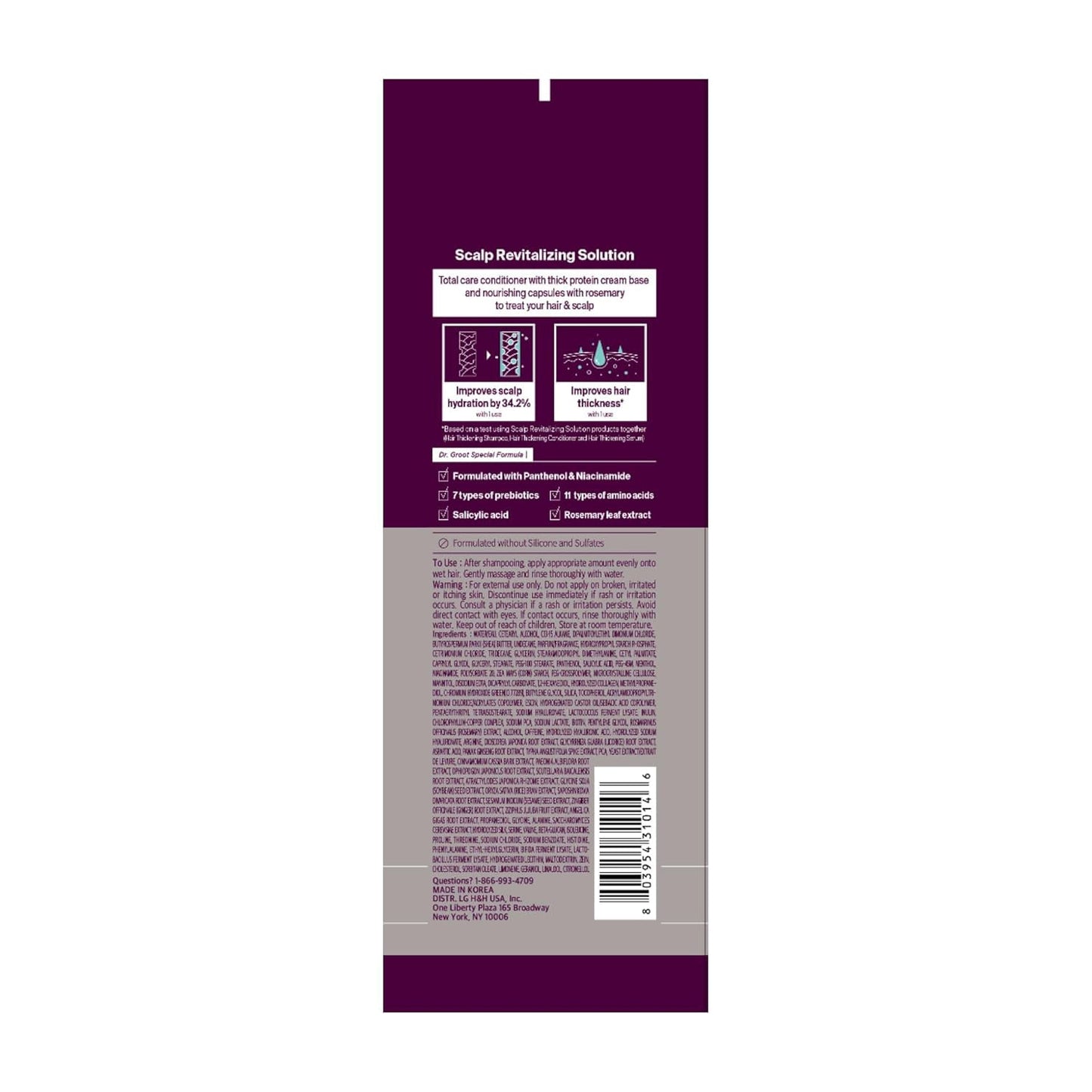 Doctor G. Hair Thickening Conditioner For Hair loss