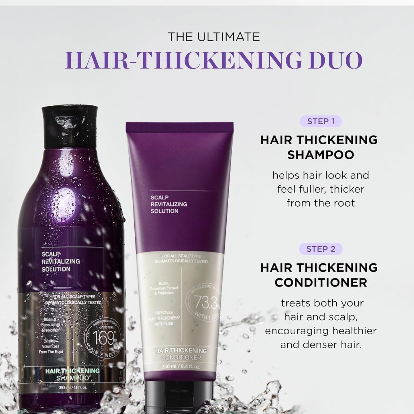 Doctor G. Thickening Shampoo & Conditioner Set for Hair Loss